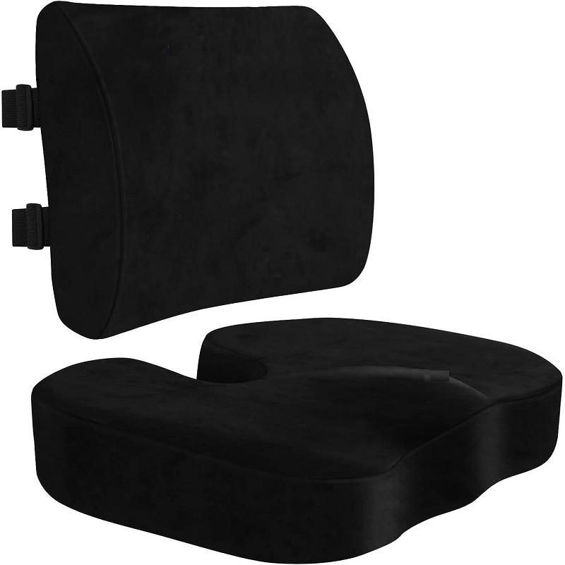Back And Seat Cushion For Office Chair